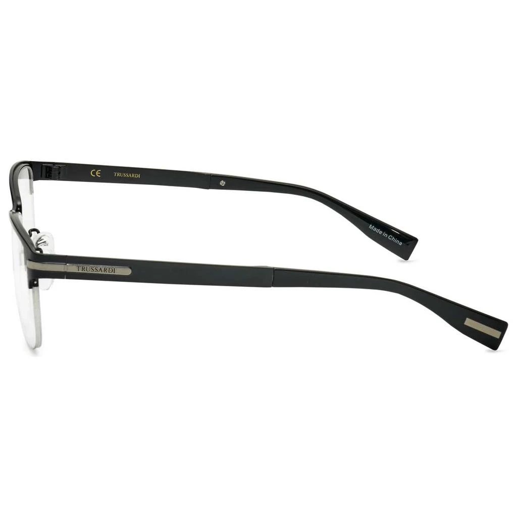 TRUSSARDI Trussardi Men's Black Rectangular Opticals 3