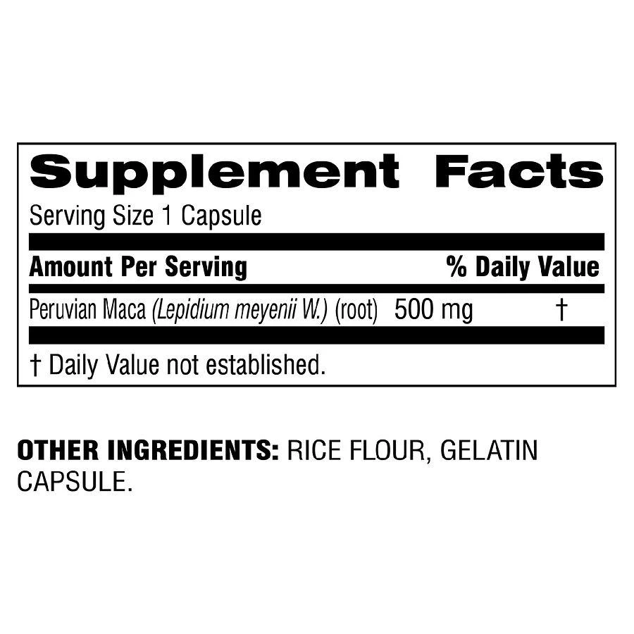 Botanic Choice Maca 500 mg 2