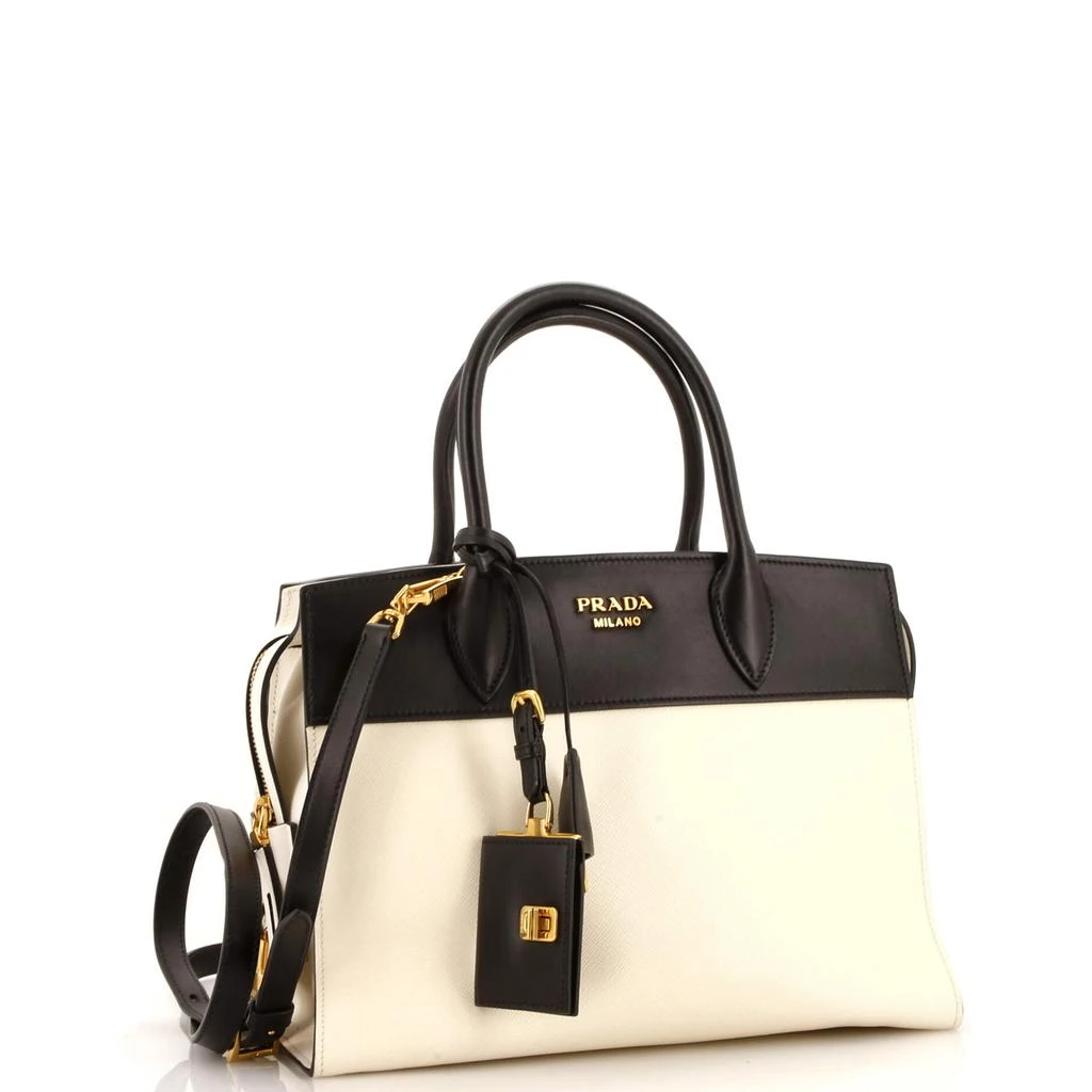 Prada Esplanade Tote Saffiano with City Calf Medium 2