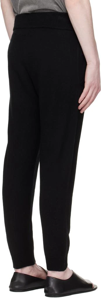 Entire Studios Black Slim Knit Lounge Pants 3