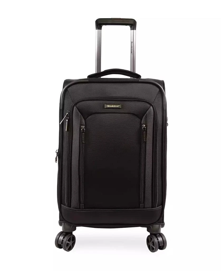 Brookstone Elswood 21" Softside Carry-On Luggage with Charging Port 1