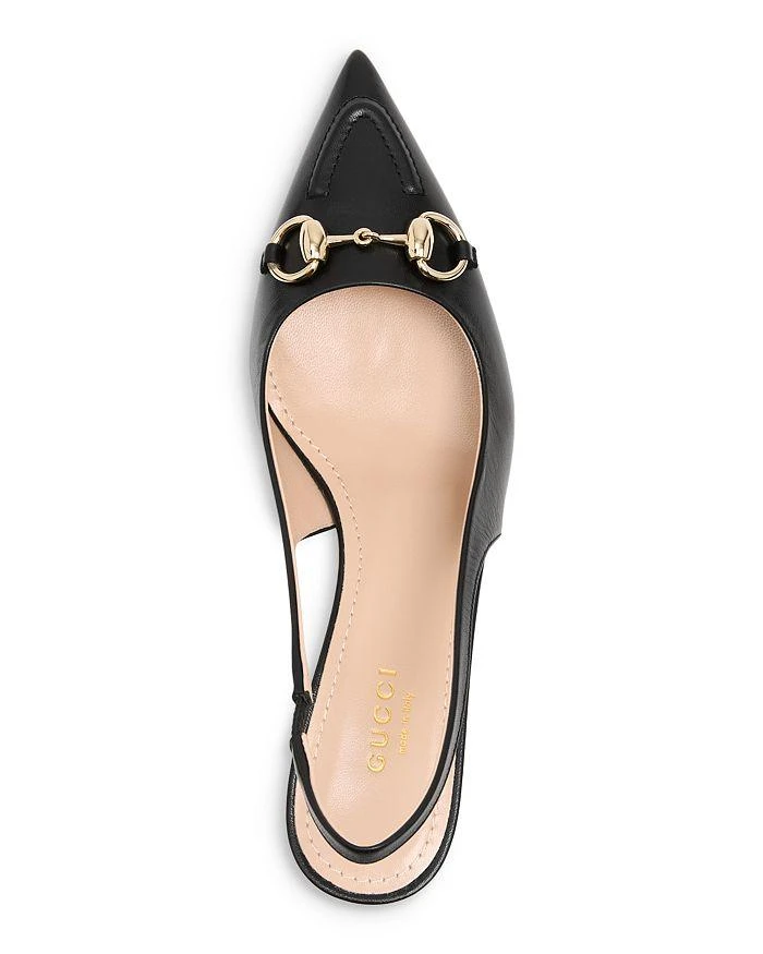 Gucci Women's Horsebit Slingback Pumps 3
