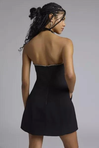 Bardot Bardot Karoline Hourglass Diamante Trim Strapless Mini Dress 3