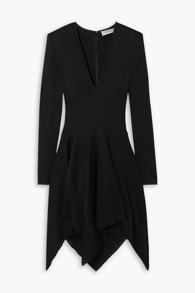 Alexandre Vauthier Asymmetric stretch-knit dress