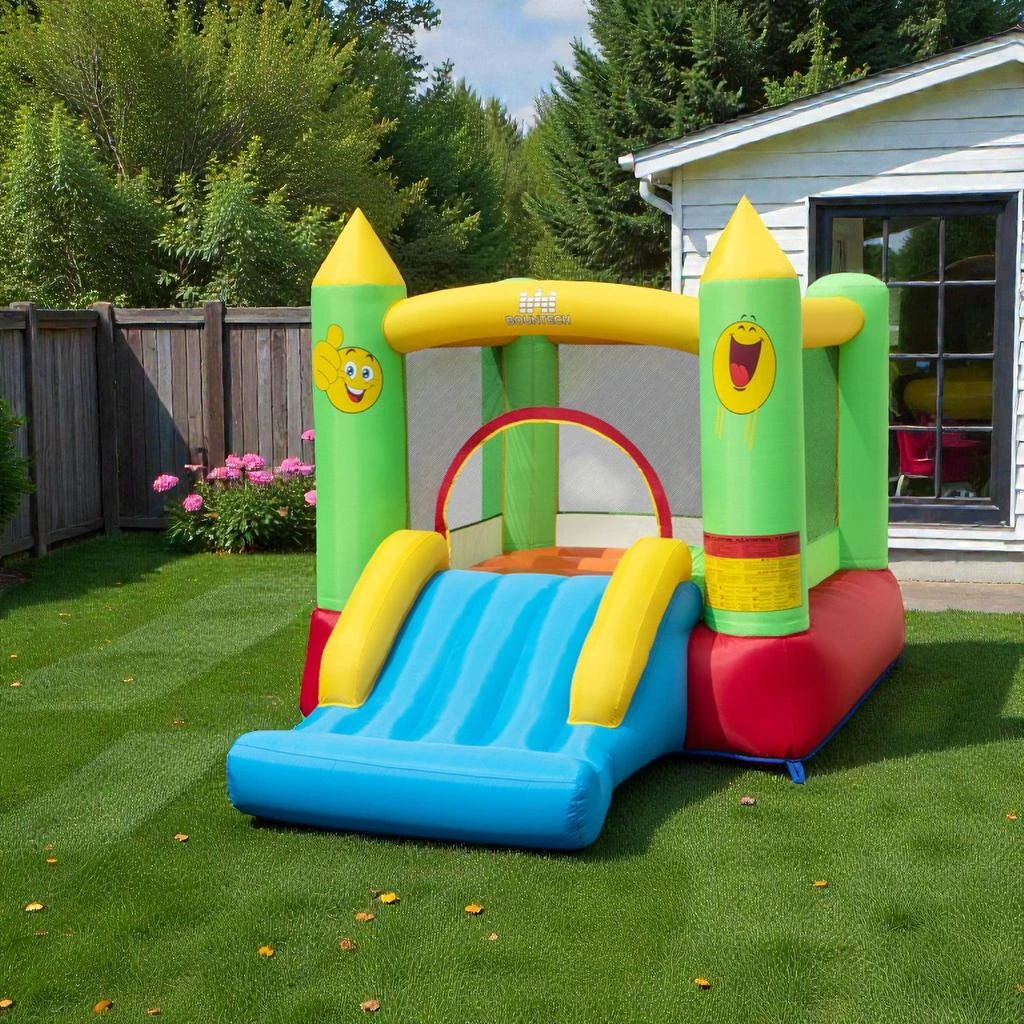 Hivvago Kids Inflatable Jump House with Slide – Blower Not Included