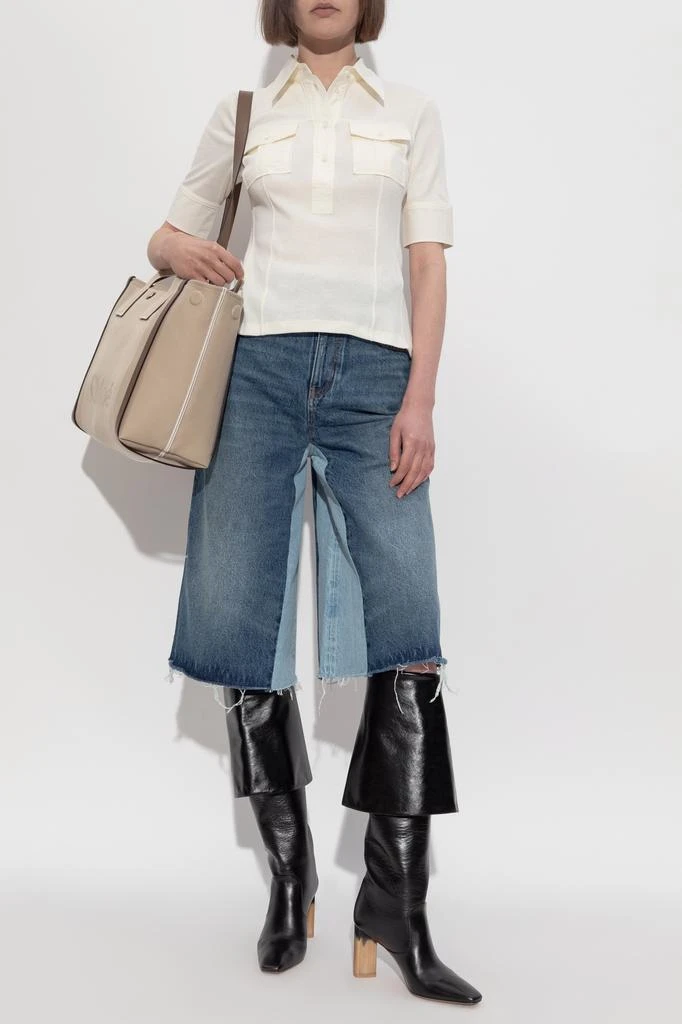 Chloé Cotton polo shirt with pockets 2