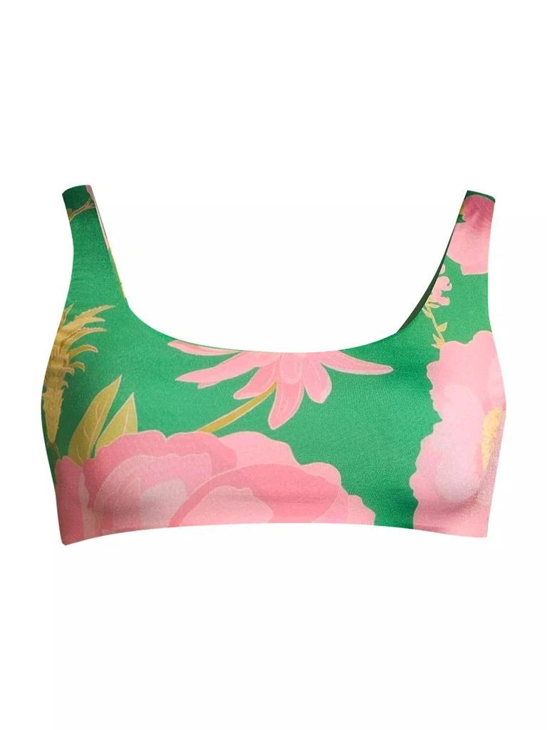 Farm Rio Winter Garden Bikini Top 1