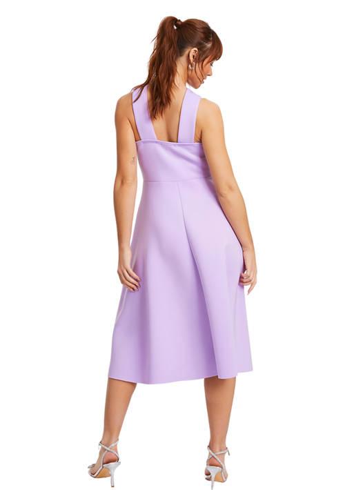 QUIZ Womens Sleeveless Halter Neck Dress