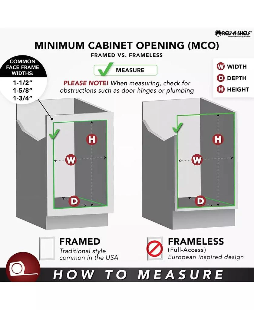 Rev-A-Shelf Double Pullout Trash Cans 35 qt. with Soft-close, 53WC-1835SCDM-217 4