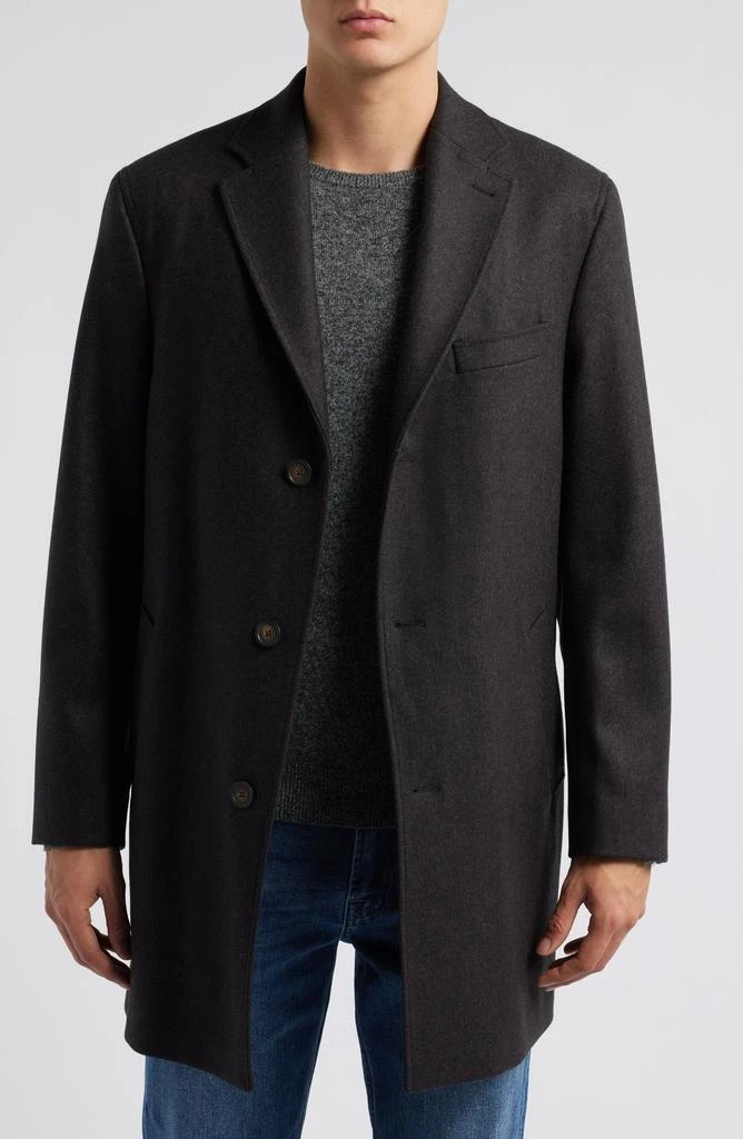 Jack Victor Delroy Wool Topcoat with Removable Bib 4