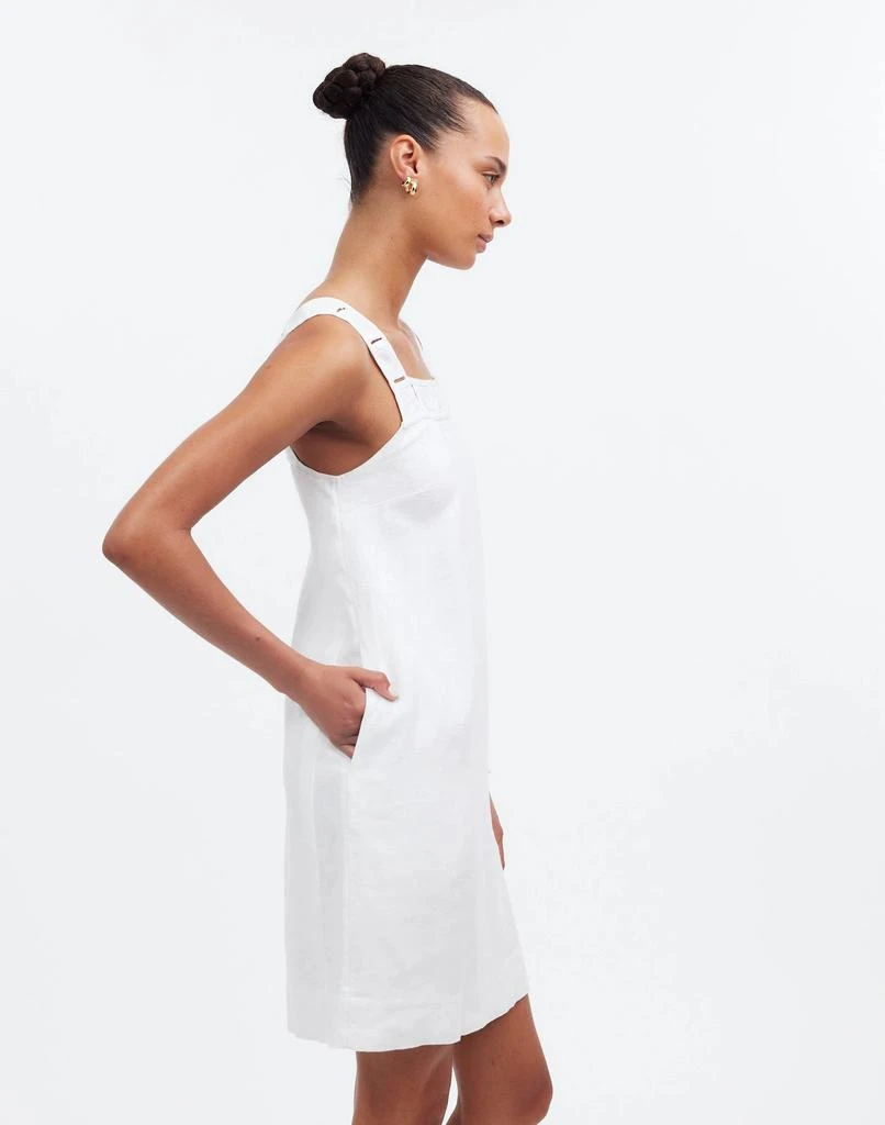 Madewell Embroidered Tank Mini Dress in Linen 3
