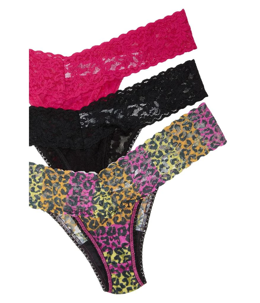 Hanky Panky Signature Lace Low Rise Thong 3-Pack 2