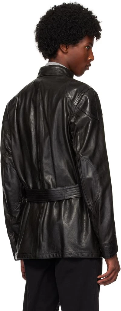 BELSTAFF Black Trialmaster Panther Leather Jacket 3