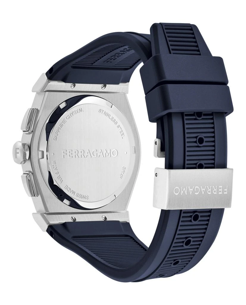 Salvatore Ferragamo Vega Chrono Silicone Watch 3