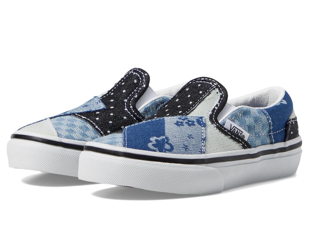 Vans K Classic Slip-On Patchwork (Little Kid)