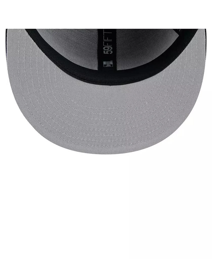 New Era Men's Navy Houston Astros Yarn Stitch 59FIFTY Fitted Hat 5