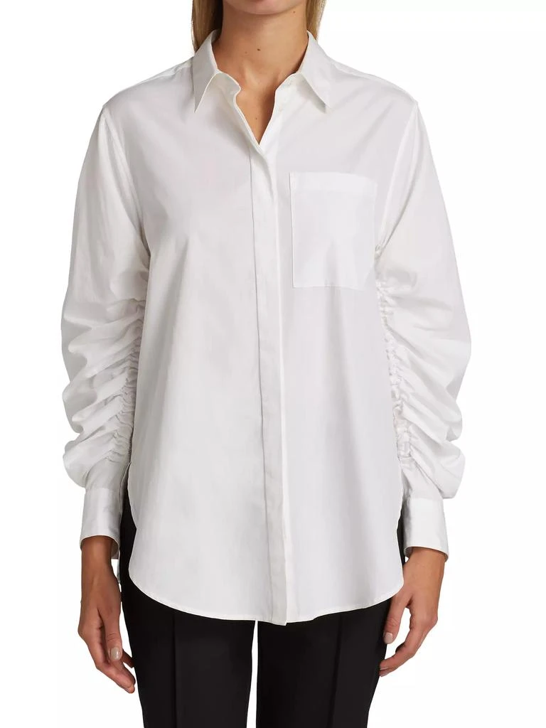 3.1 Phillip Lim Gathered Sleeve Blouse 3