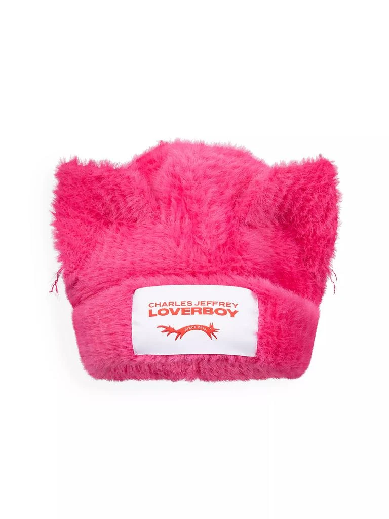 Charles Jeffrey Loverboy Fluffy Chunky Ears Fuzzy Beanie 1