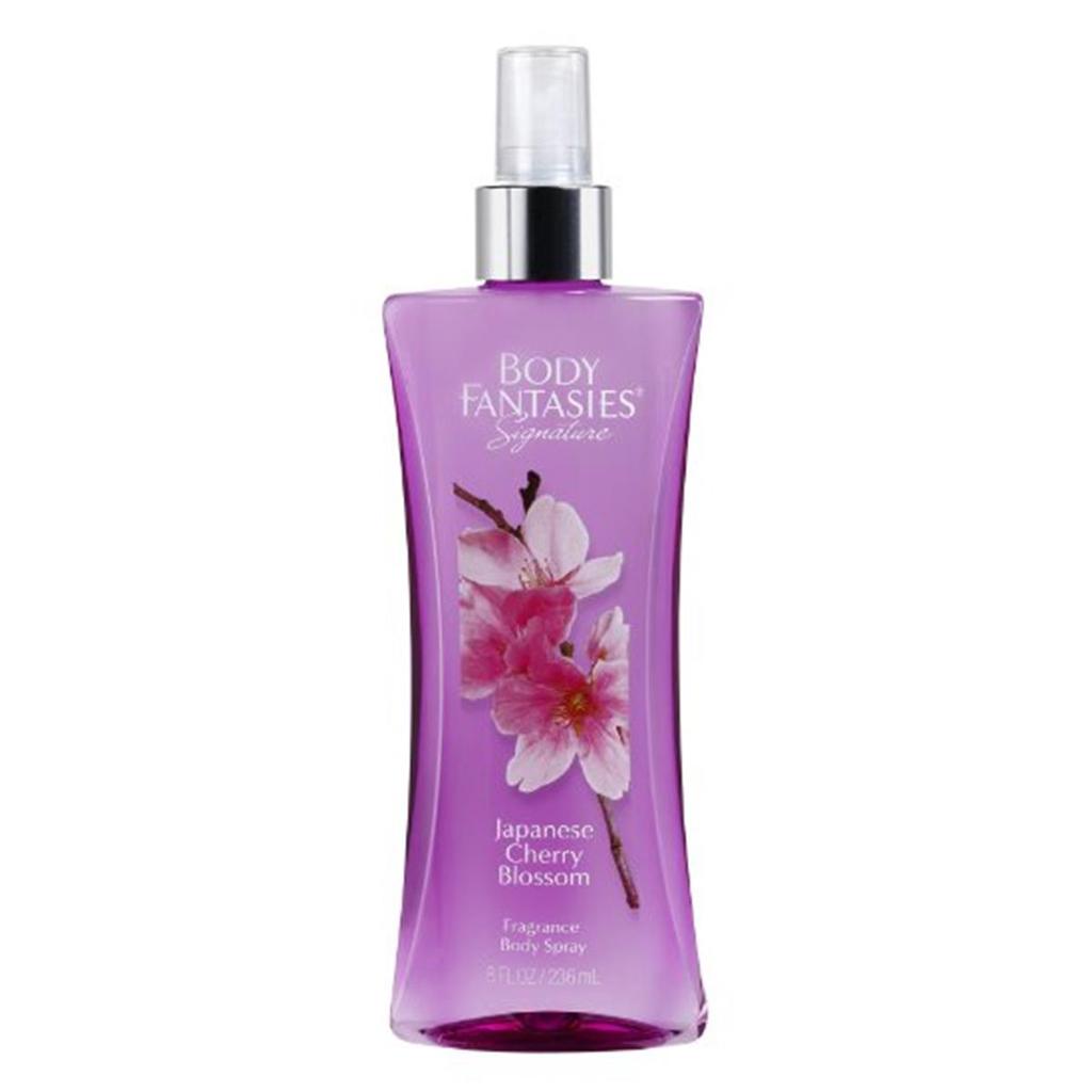 PARFUMS de COEUR Body Fantasies Signature Japanese Cherry Blossom Ladies- Bs 8 Oz