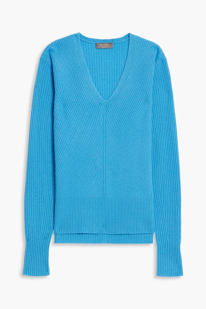 N.PEAL Ribbed cashmere sweater