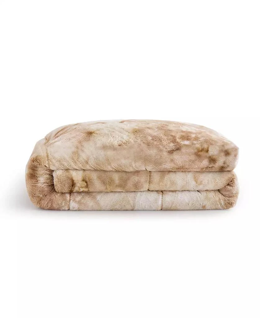 UNIKOME Reversible Medium Weight Plush Faux Fur Comforter 3