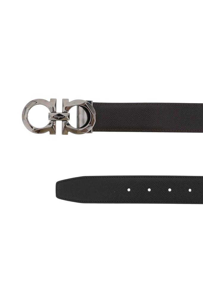 Salvatore Ferragamo reversible faceted gancini buckle belt