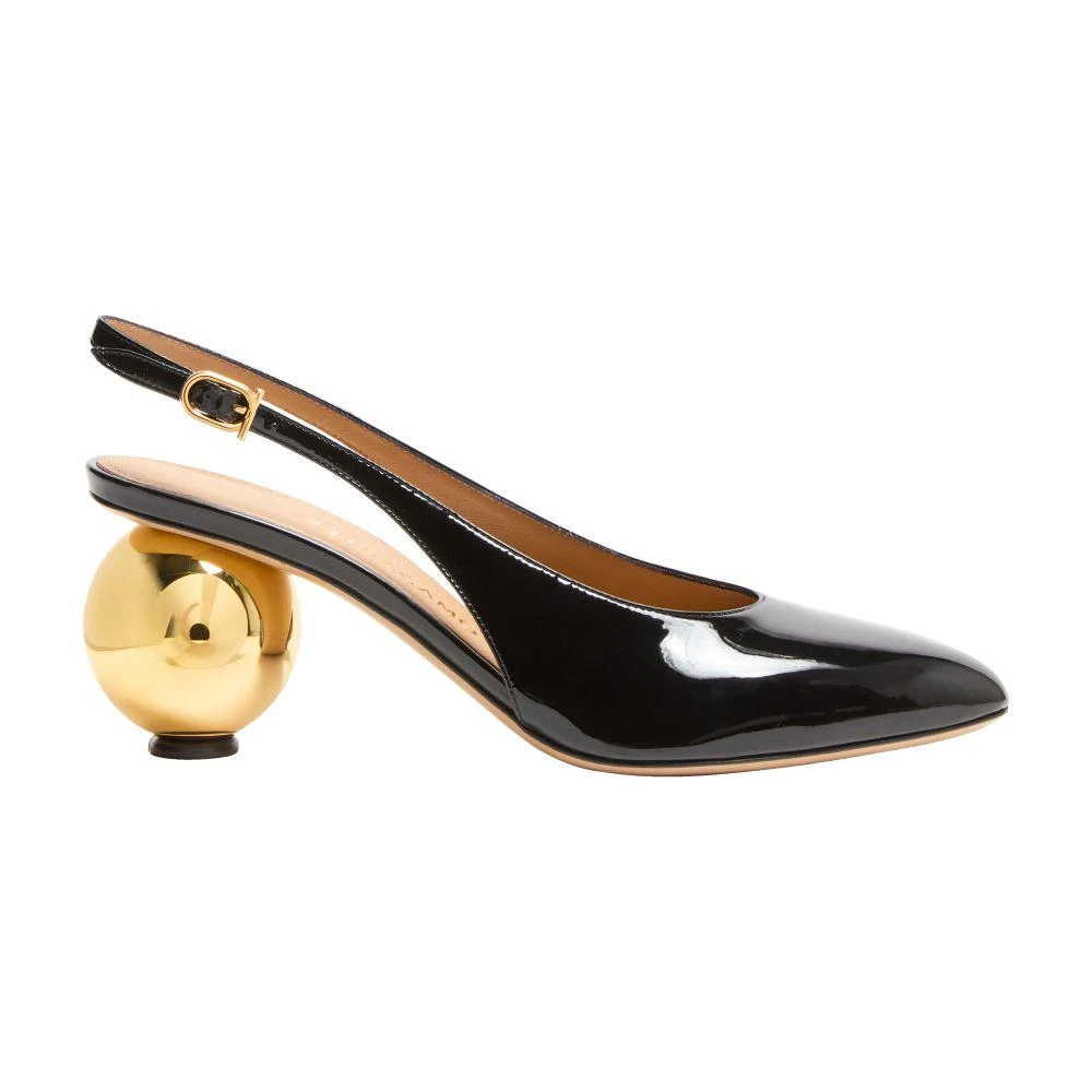Salvatore Ferragamo Spherical heel slingback pumps 9