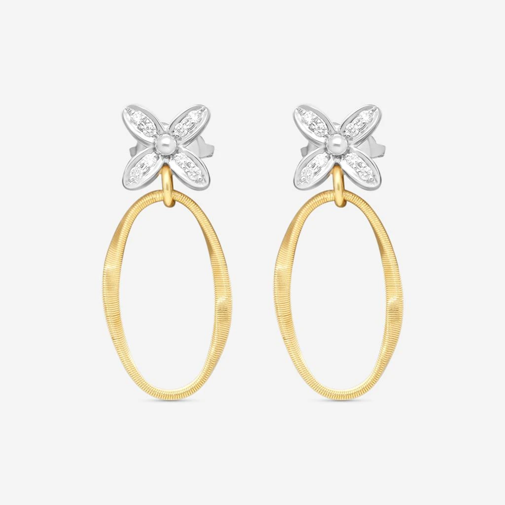 Marco Bicego Marco Bicego Marrakech Onde 18K Yellow & White Gold Drop Earrings OG394_B3_YW_M5 1