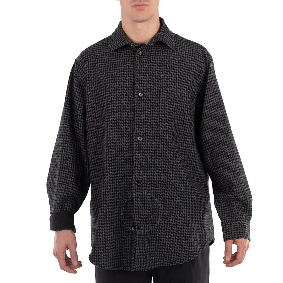 Nanushka Matize Long Sleeve Houndstooth Shirt 3