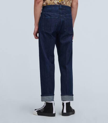 Prada Wide-leg selvedge jeans - Jeans - Free Shipping