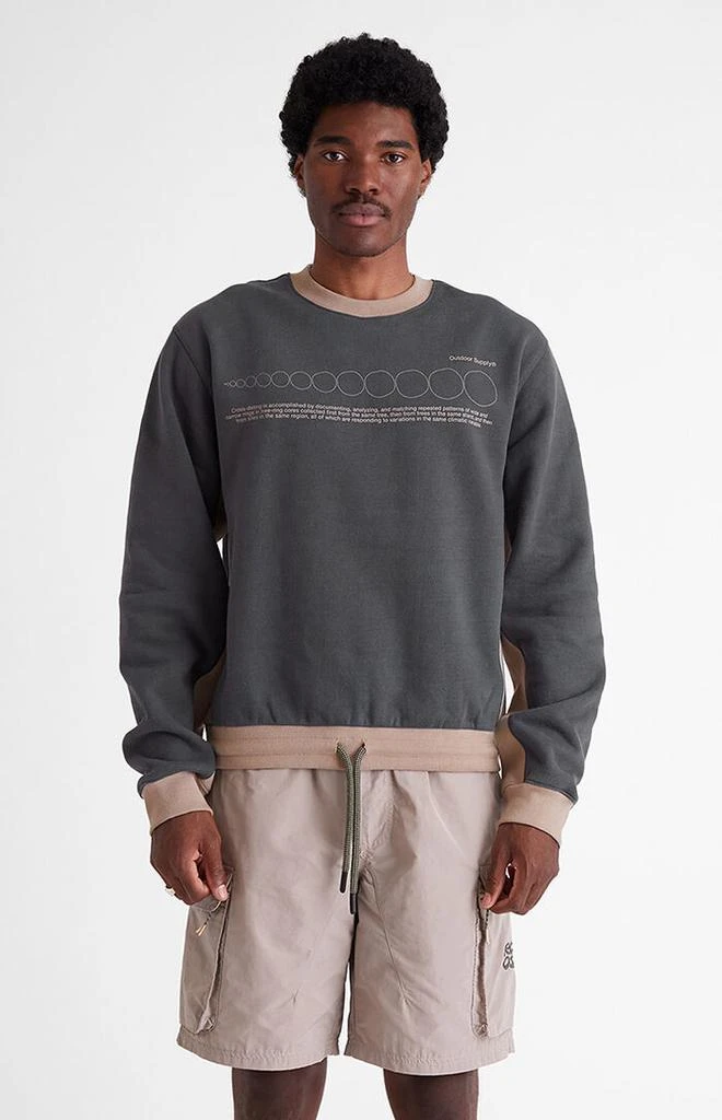 RC Outdoor Supply Tree Rings Crew Neck Sweatshirt 2