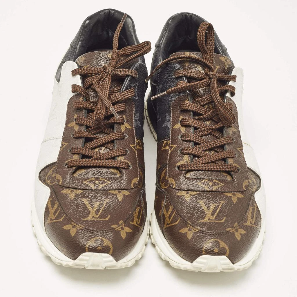 Louis Vuitton Louis Vuitton Brown/White Monogram Canvas Runaway Sneakers Size 42.5 3