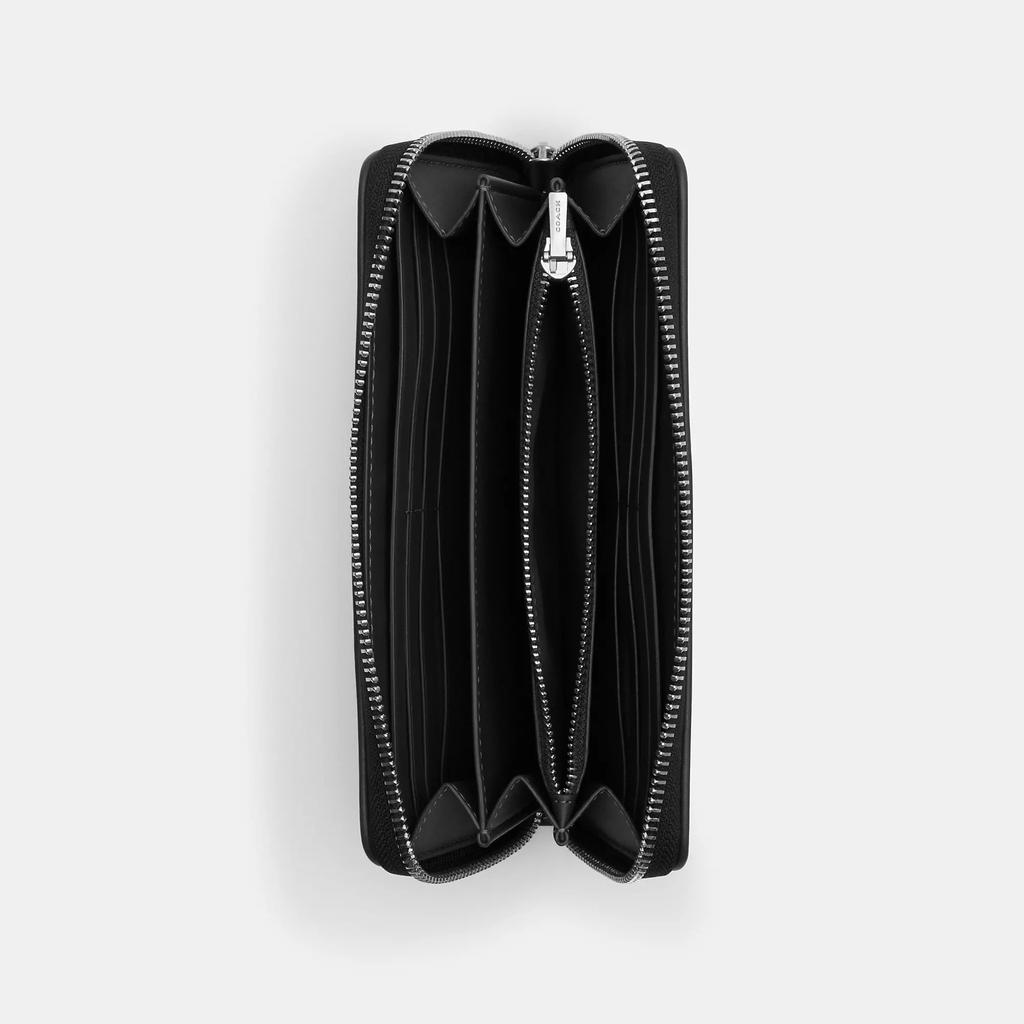 Coach Outlet Coach Outlet Long Zip Around Wallet In Signature Jacquard