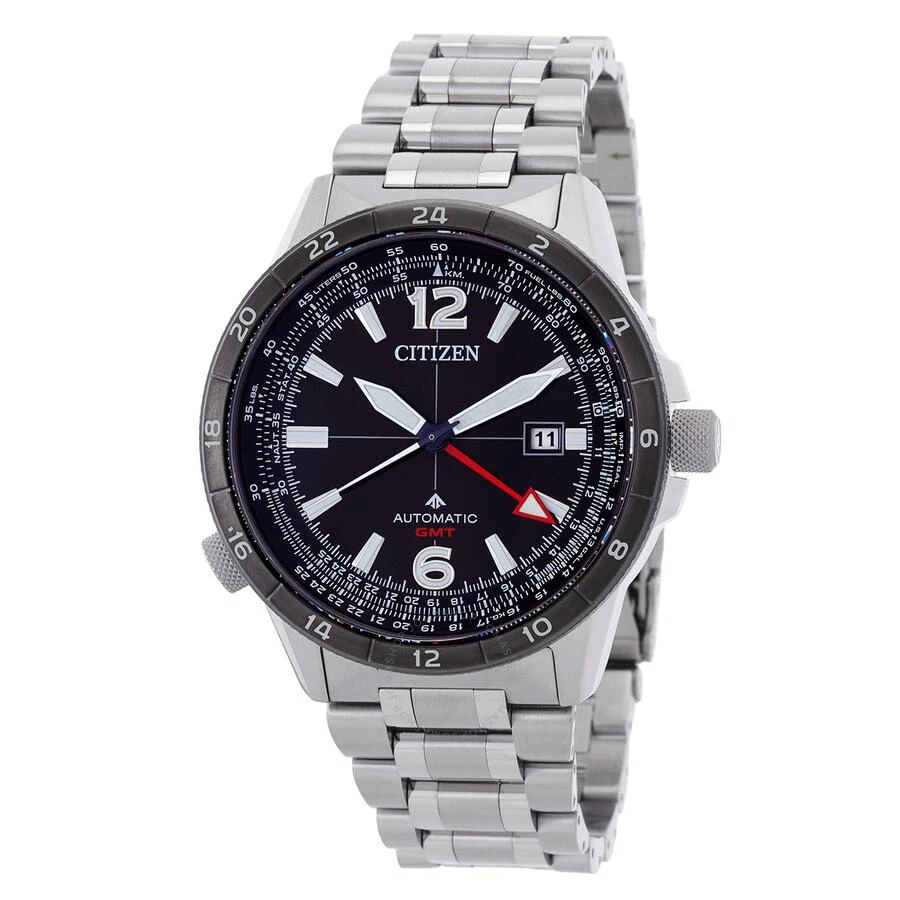 Citizen Promaster Air GMT Automatic Black Dial Men's Watch NB6046-59E 1