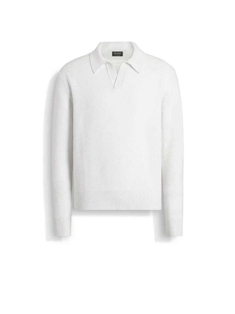 Zegna Zegna Oasi Knitted Polo Shirt 1