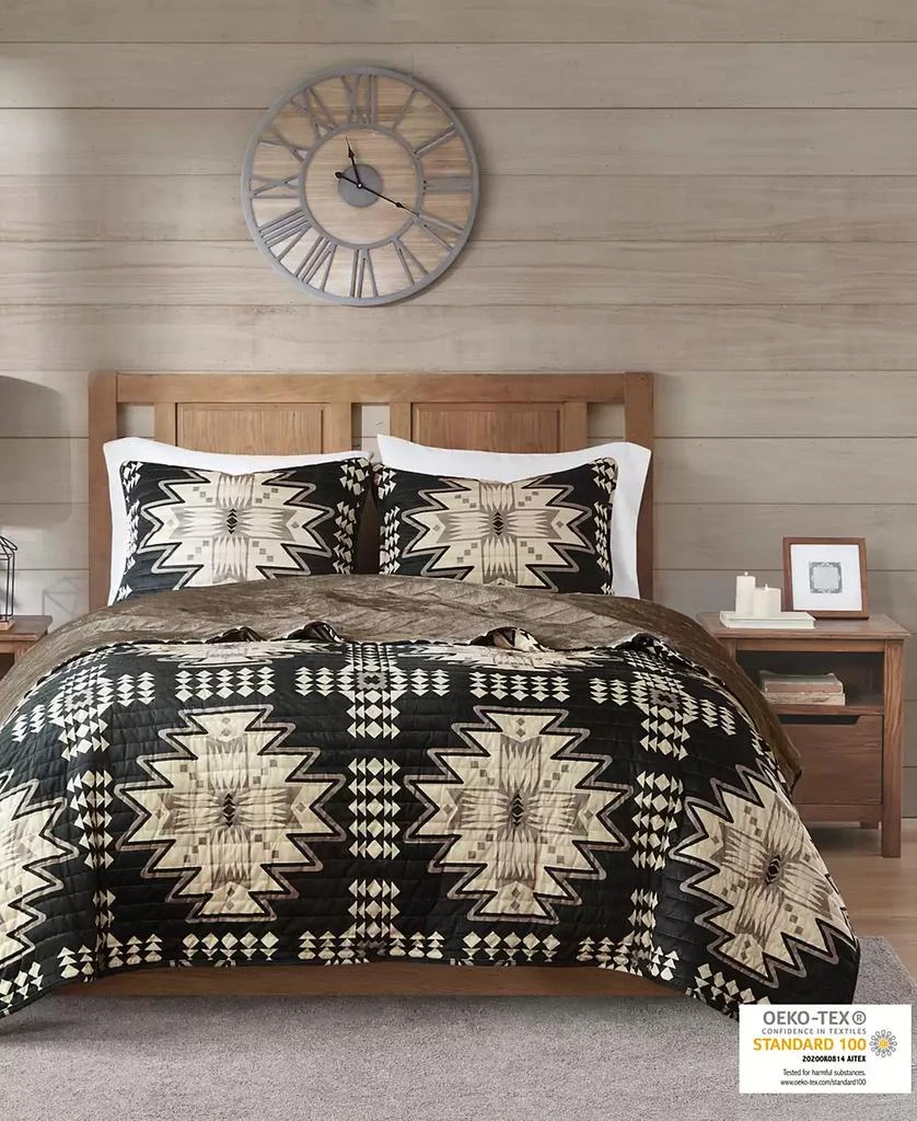 Woolrich Sierra Plush 3-Pc. Quilt Set 1