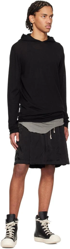 Rick Owens Black Temple Sneaks Sneakers 5