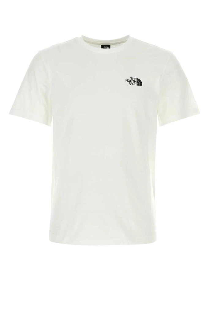 The North Face White Cotton Blend T-shirt 1