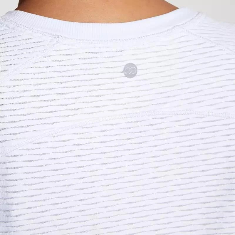 CALIA CALIA Women's Renew Twisted Mesh Short Sleeve Tee 5