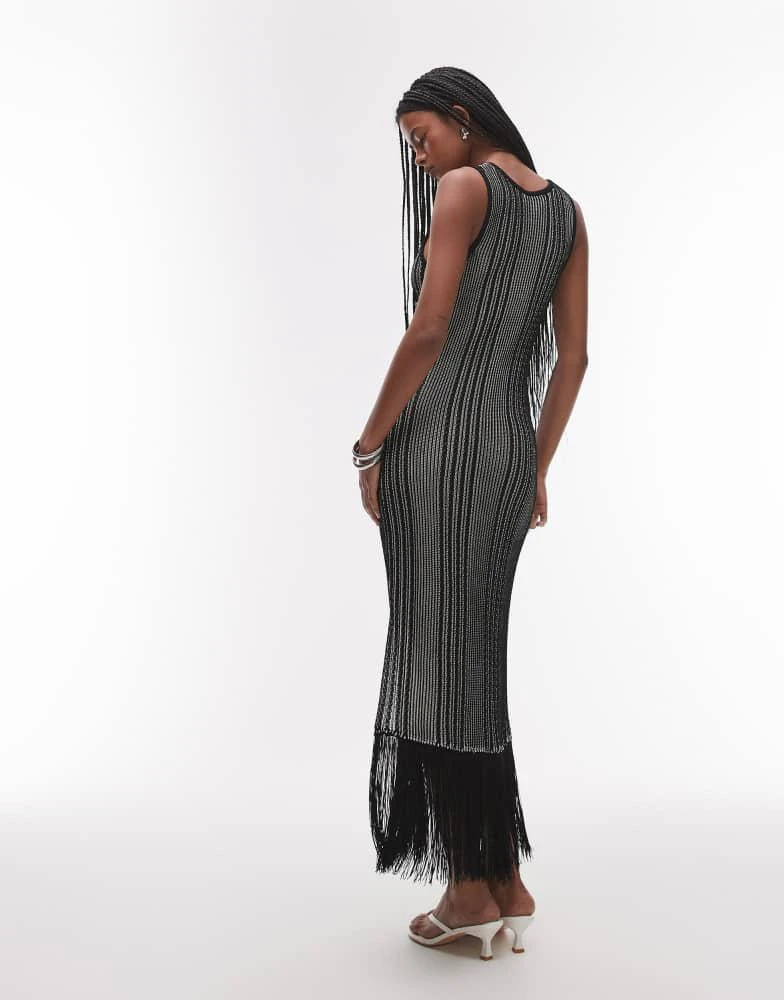 and other stories black midi dress Flutter-Sleeve Midi Dress - Black