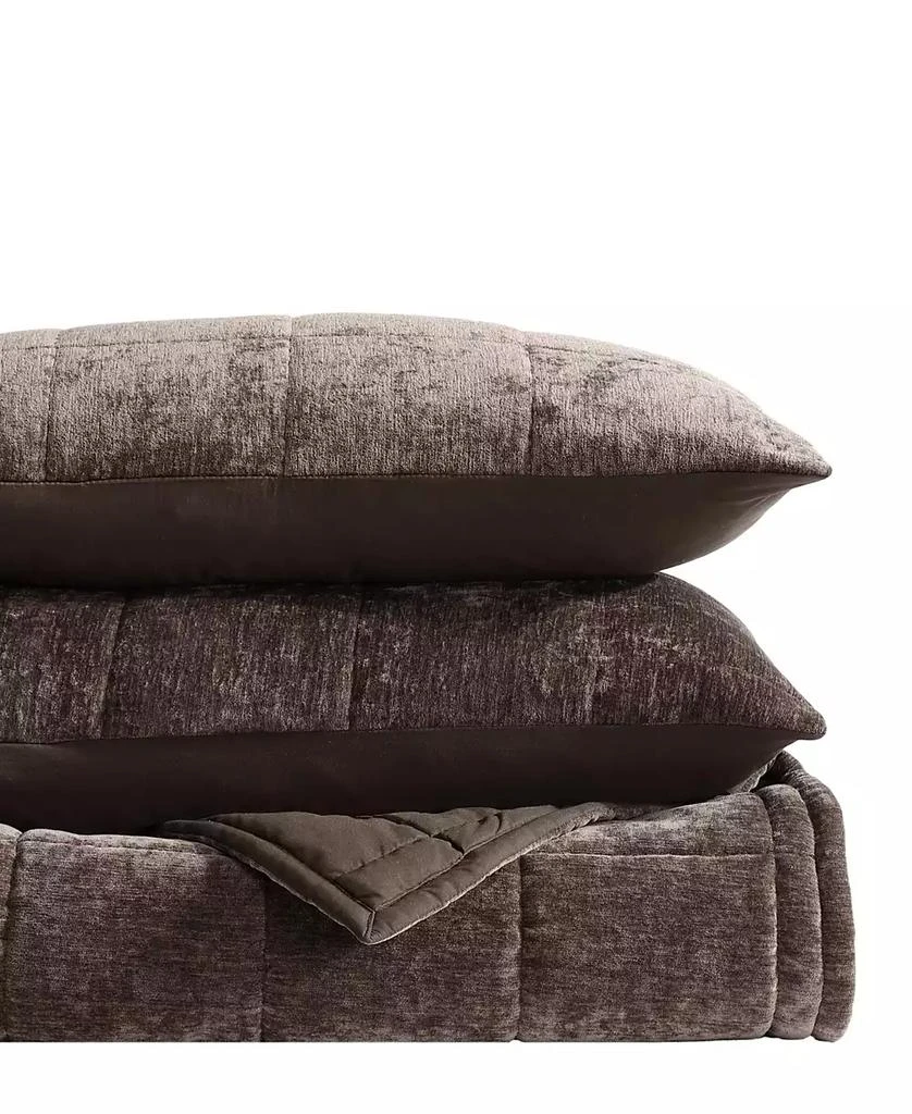 Vera Wang Chenille Box Solid 3-Pc. Quilt Set 7