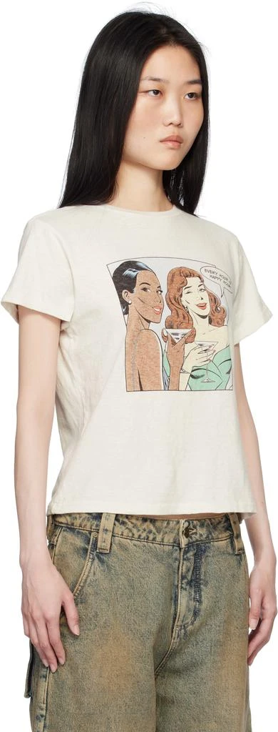 Re/Done Off-White Classic 'Happy Hour' T-shirt 2