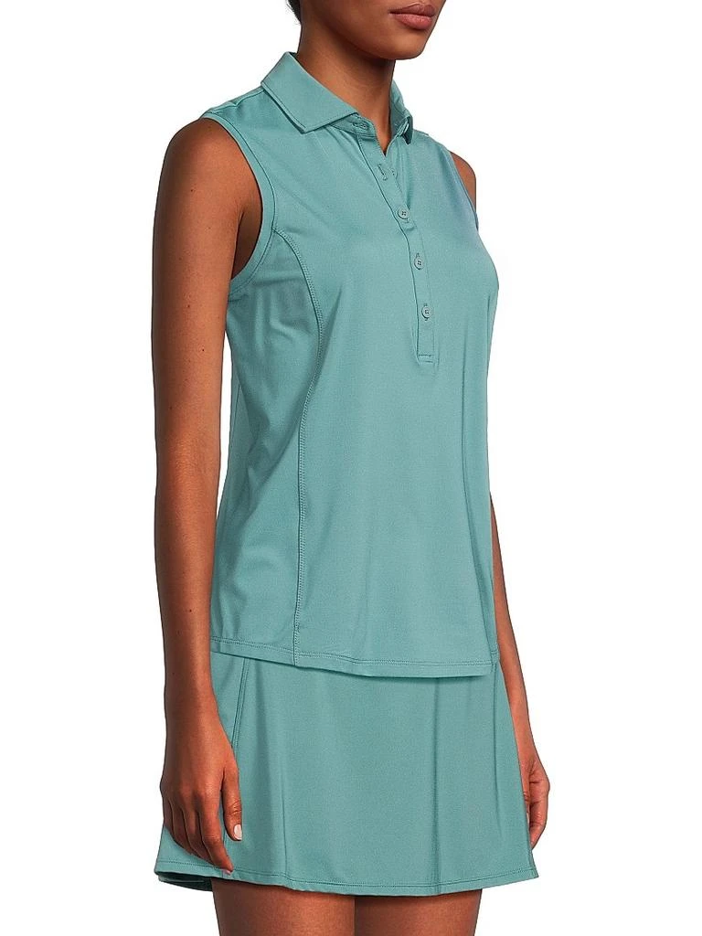 Zero Restriction Tae Sleeveless Polo Top 4