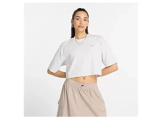 New Balance Logo Oversized Jersey T-Shirt 1