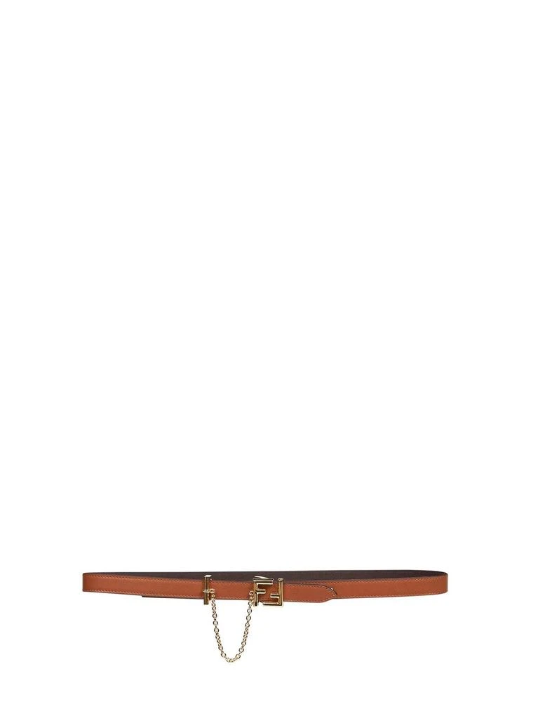 Fendi Fendi FF Buckle Chain Detailed Belt 1