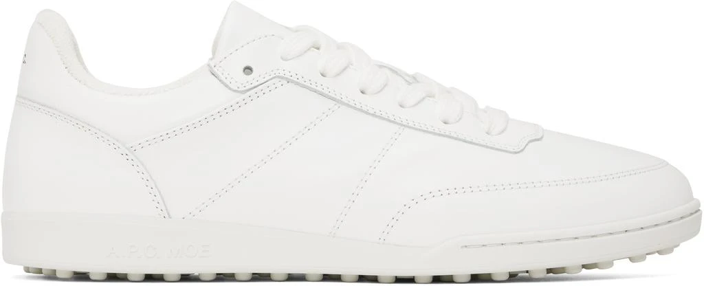 A.P.C. White Moe Sneakers 1