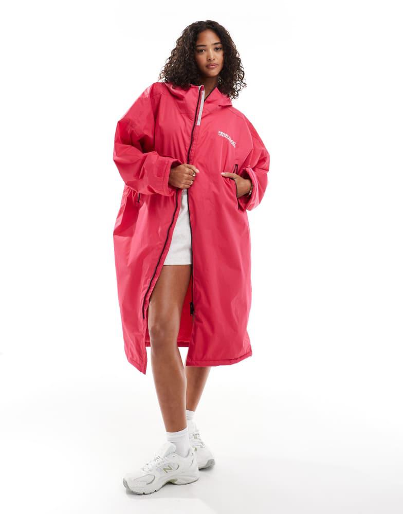 Regatta Regatta Adult waterproof robe in pink potion