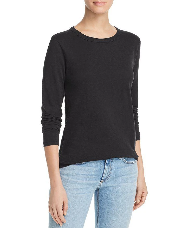 rag & bone Long-Sleeve Crewneck Tee 1