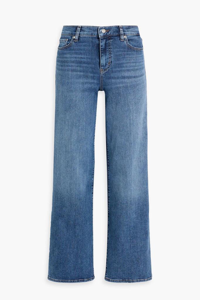 FRAME Le Slim Palazzo high-rise wide-leg jeans