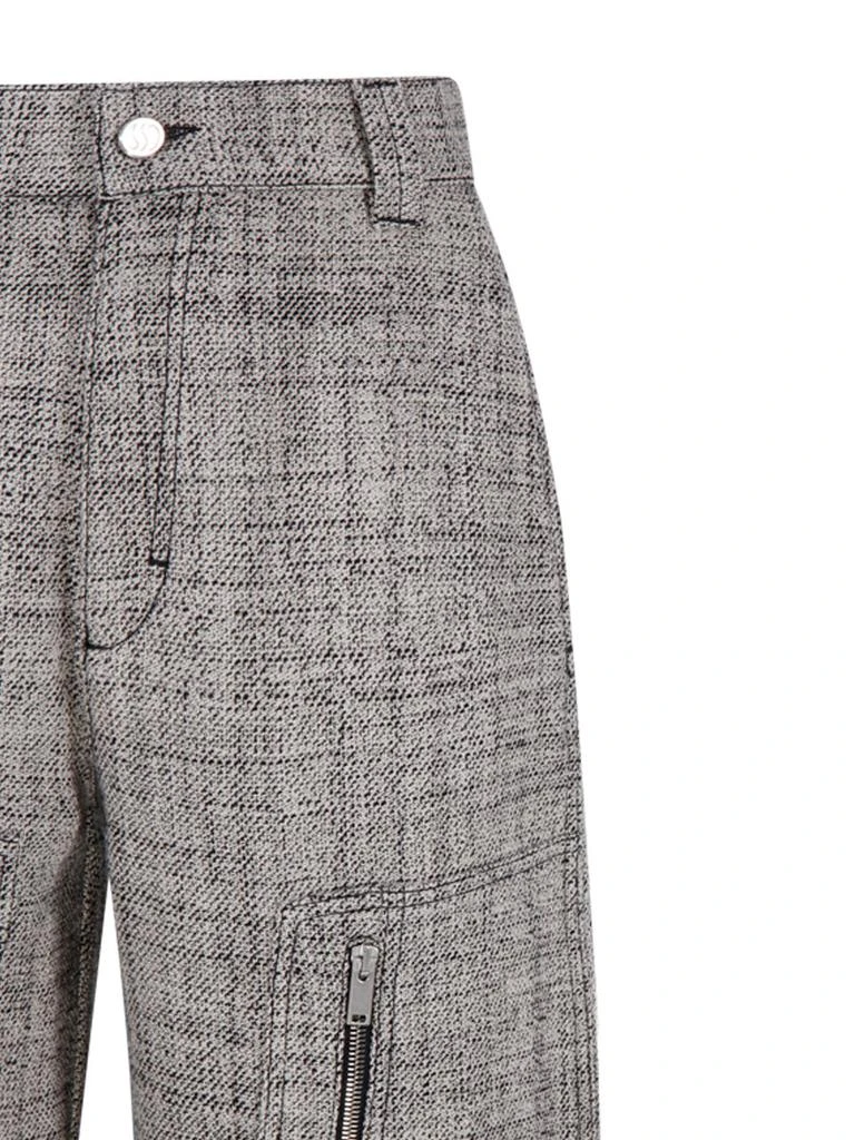 Stella McCartney Stella McCartney Wide Leg Cropped Trousers 4